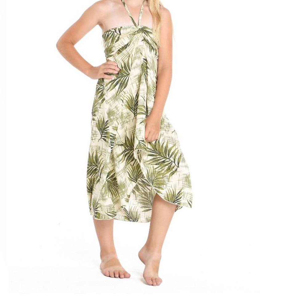 Hawaii Hangover Girls Halter Dress